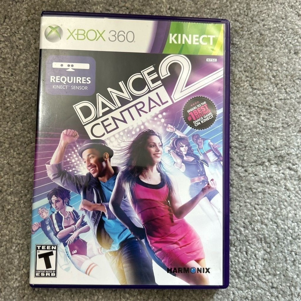 Dance Central 2 Xbox 360 Kinect Game Music Rhythm Multiplayer 2011